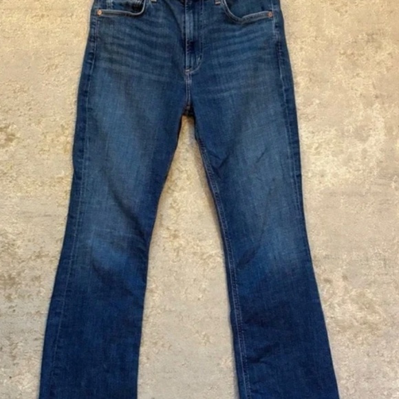 Citizens of Humanity Isola Cropped Boot Cut Women's Blue Jeans Size 27 - Picture 8 of 16